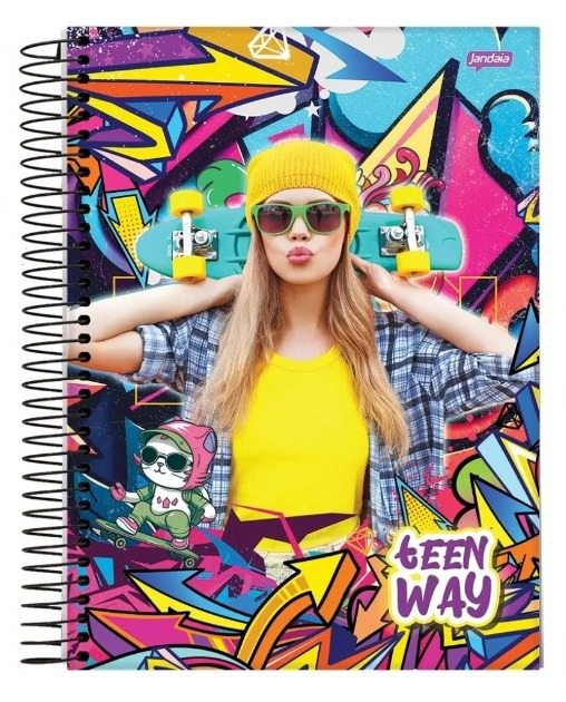 CADERNO C.D. 10X1 TEEN WAY 
